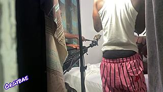 hey, wanna see what goes down behind the scenes at a wild milf shoot?