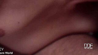 Young Czech girl gives blow job from elevator to bedroom