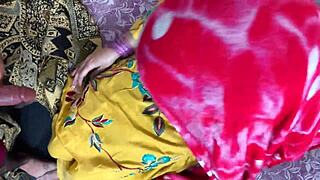 Desi Villager Bhabhi Gets Down with Squirting and Ass Licking on Ranch