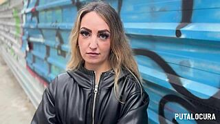 Putalocura - Teen Española Cloxy gets caught by Torbe and swallows every drop