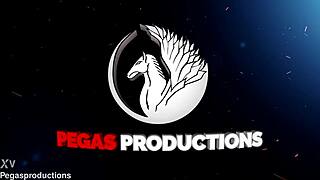 Pegas Productions Presents La Ptite Blonde, Tell Me How You Like This Tight Pussy Spanked Rough!