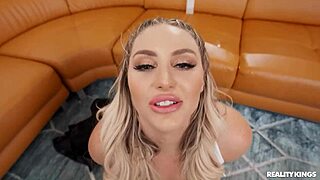 Ride me hard, biker girl, in this wild threesome gagging action from Reality Kings.
