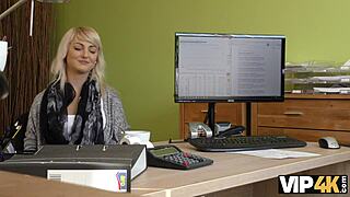 vip4k sweet teen offers her tight hole to a naughty czech loan agent for cash.