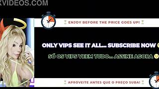man, watching vanessa rafaella’s big ts cock get deepthroated is hot