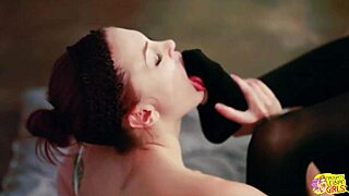 Lesbian ballet dancers explore foot fetish and passion