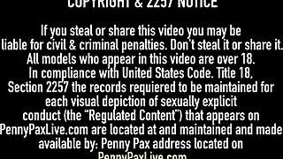 Lusty Beauty Penny Pax Gets Pussy Licked by Anna Deville!