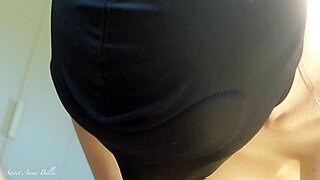 The best close up action with a slow and sexy blowjob
