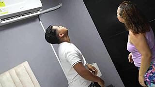 Hot Mature Seeks Delicious Cock in Skirt Part 1