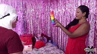 Ever wonder how Latina crush Brock handles a massive shaft at a wild party?