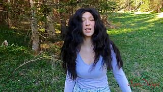 Lost Influencer Sucks Big Cock to Escape Dense Woods