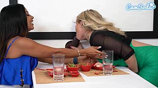 Ever tried a sushi glory hole with big tit lesbian milfs?