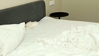 Real homemade sex with my brunette lover before we part ways