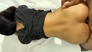 Indian Chachi's big ass gets hardcore anal fucking with big cock in wild desi video! 🔥