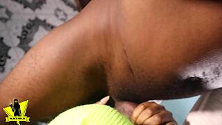 my first time smashing olosho's ebony ass doggystyle felt unreal