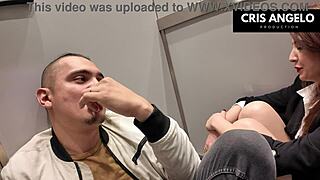 Apagon España - Blackout Spain - stuck in the elevator, she ends up banging her married neighbor, part 02! 😏