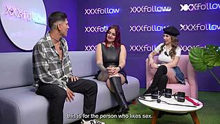 Ever seen Christy Evans dominate Dani Ortiz before a hard swinger fuck in XXXFollow Sessions 8?