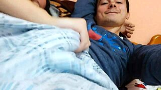 cute stepsister hones her intimate moves with stepbrother in secret while parents are out.
