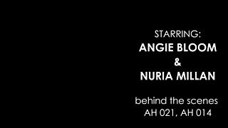 behind the scenes with angie bloom and nuria millan, wanna know more? 😜