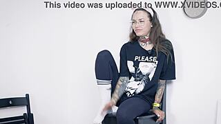Maris First Casting with Big Black Cock