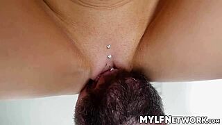 Blonde Cougar Picks Her Perfect Stud for Rough Doggystyle Pounding
