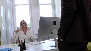 office affairs unfold with sneaky quickies after hours.