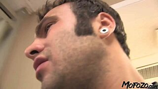 This black-haired amateur steps into her first sex video on Mofozo com. She ends up with a messy facial.