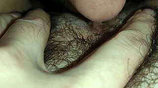 Teen catgirl gets wild in homemade licking session with a masked couple.