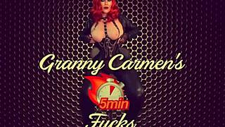 Wow! Granny Vampyra Licked and Dicked to a Wild Supernatural Orgasm!
