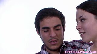 Teen Beauty Jerking Cock with Wild Passion! 🔥