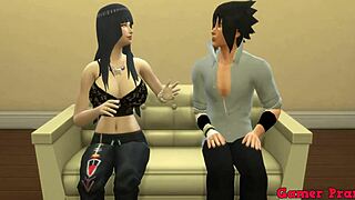 Hinata Porn Cap1: Sasuke Fucks Hinata While Naruto Misses Her Slutty Action