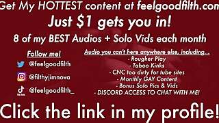Yo, this pussy licking and spanking audio from Feel Good Filth is pure erotic heat!