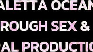 Aletta Ocean's multiple orgasm gangbang leaves me breathless in hardcore pounding