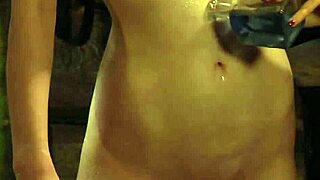 Curvy Lesbian Slave with Big Natural Boobs Moans Loudly During Intense Orgasm Session. Her Mistress Dominates Every Move.