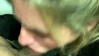 She Sucks Me Off in Public Cinema Bathroom