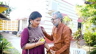 Dadaji rough hardcore fuck with virgin girl alone