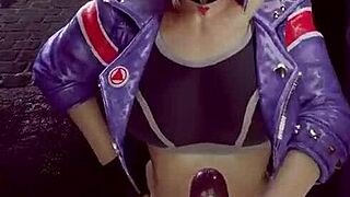 Que Buena Animación with Athletic Big Ass Blowjob and Cum Facial