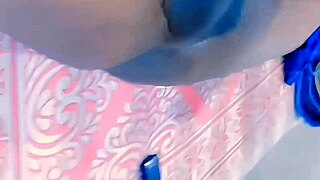 Small cock sissy in cage gets feminized and pisses