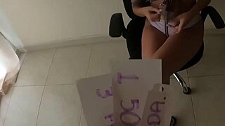 He proposes a horny game to his 18-year-old sister-in-law, ending with his cock destroying her tight pussy