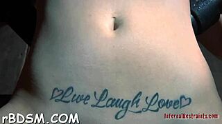 in the bondage scene, tight pussy gets fucked hard with ball licking and sucking. electricity adds to the sadomasochism intensity.