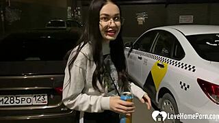 Hey neighbor, why not drop to your knees and suck this monster cock right here in the parking lot