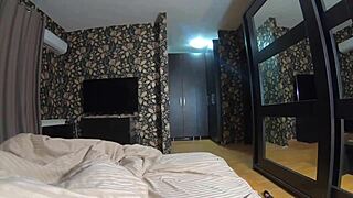 Massive Cumshot Covers Curvy Latina Milf In Sky Blue Down Jacket And White Pantyhose After Deepthroat For Impotent Husband