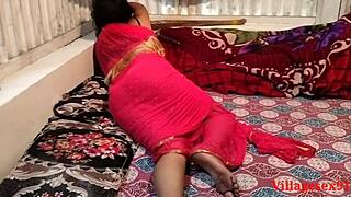 Desi wife in saree gets fucked hard homemade