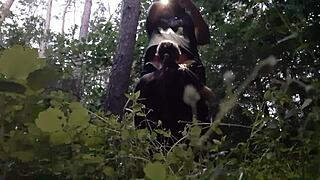 I fuck my stepsister in the mouth in the woods so her boyfriend doesnt catch us.