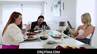 orgyfam - strict stepdad makes his move to sexually punish his disrespectful stepdaughter