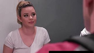 slutty teen pawg heather honey gangbanged by older library staff 6-on-1!
