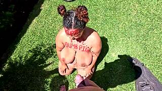 Brown BBW girl collects interracial golden shower moments in a fetish compilation. She enjoys every drop.