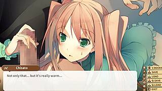 Emotional journey in love elections and chocolate with Chisato Sumiyoshi episode 16 showing big dick desire