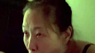 Korean Milf Sucks Huge BWC in Intense POV Action with Husband
