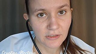 Toxic Russian Doctor Tried To Dominate During The Medical Examination But Fucked Her In A Mouth Asmr